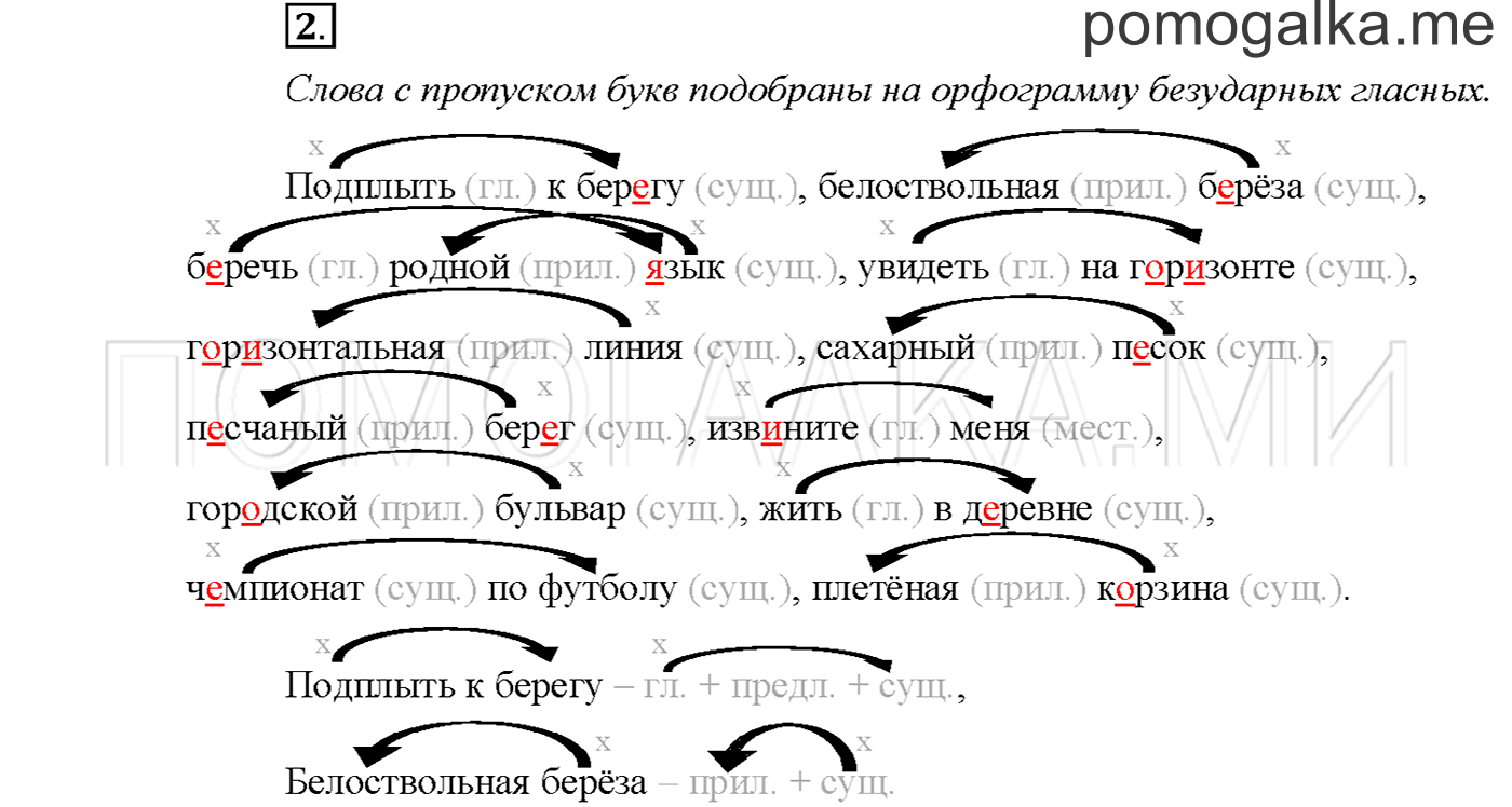 Упражнение №2 страница 34 — решение 1