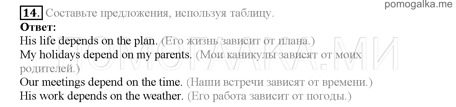 Часть 2. Страница 113-119. Lesson 47. Задание №14 — решение 1