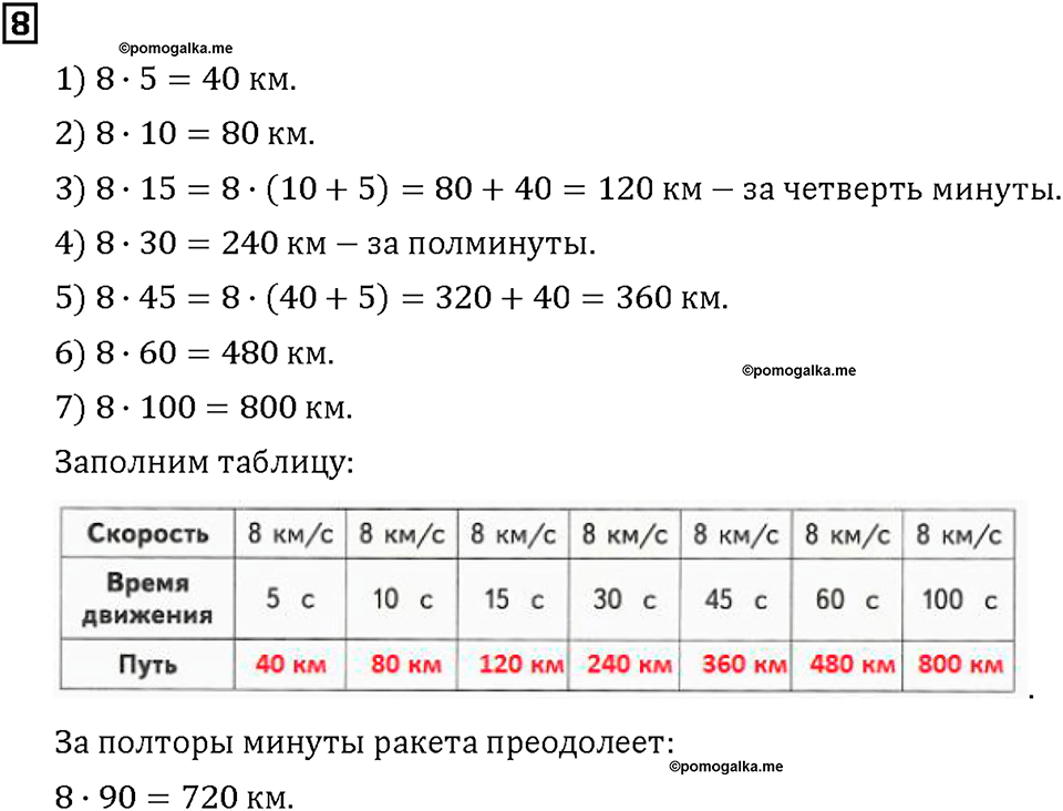 Часть 1. Страница 30-31. Складываем и вычитаем тысячи и миллионы. Номер №8 — решение 1
