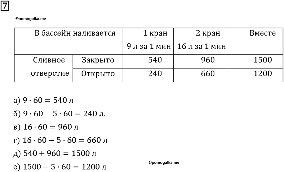 Часть 2. Страница 90-91. Математический тренажёр. Номер №7 — решение 1