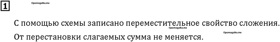 Часть 1. Страница 40-41. Свойства сложения. Номер №1 — решение 1