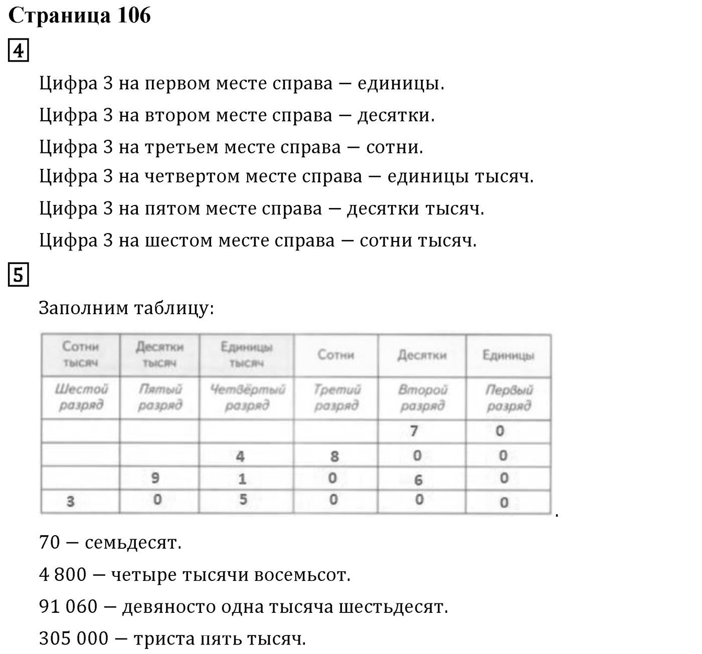 Часть 1. Страница №106 — решение 1