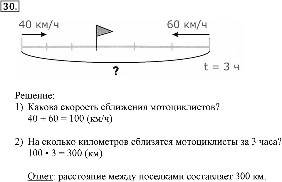 Часть 2. Умножение чисел, оканчивающихся нулями. Номер 30 — решение 1