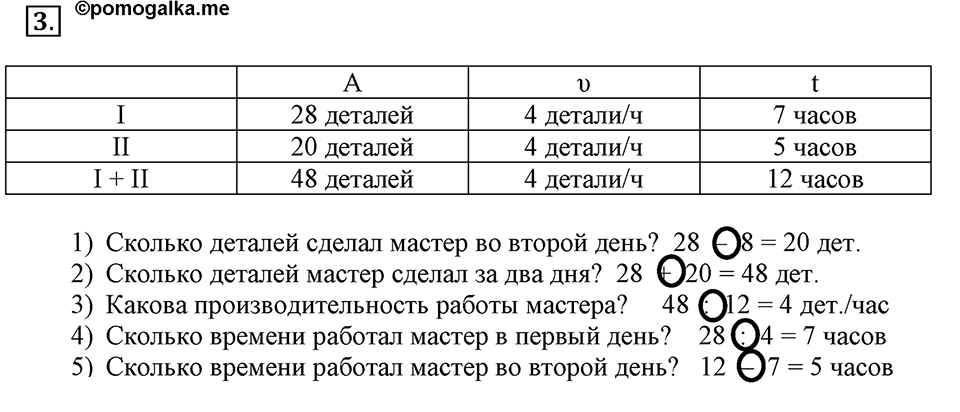 Вариант №2, Часть 1. Самостоятельная работа к урокам 1-2 номер №3 — решение 1