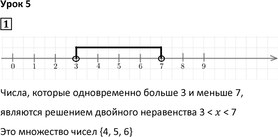 Часть 1 урок 5 номер 1 — решение 1