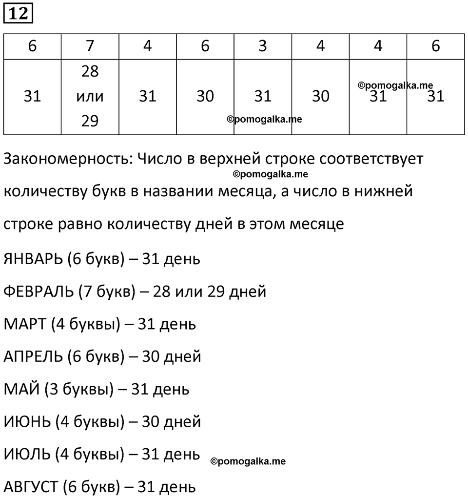 Часть 1 урок 2 номер 12 — решение 1