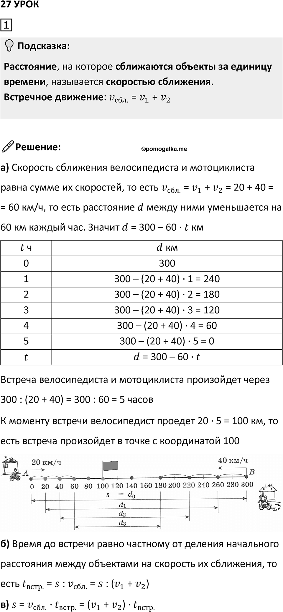 Часть 2 урок 27 номер 1 — решение 1