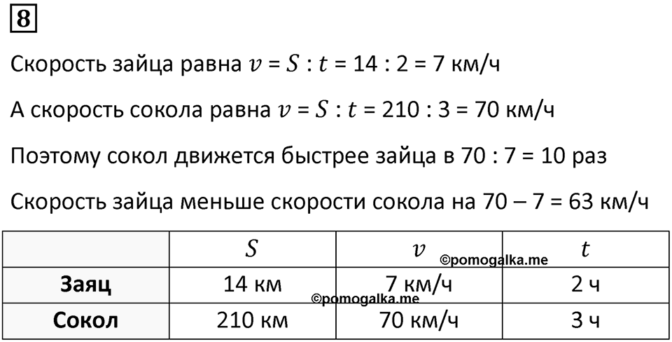 Часть 1 урок 1 номер 8 — решение 1