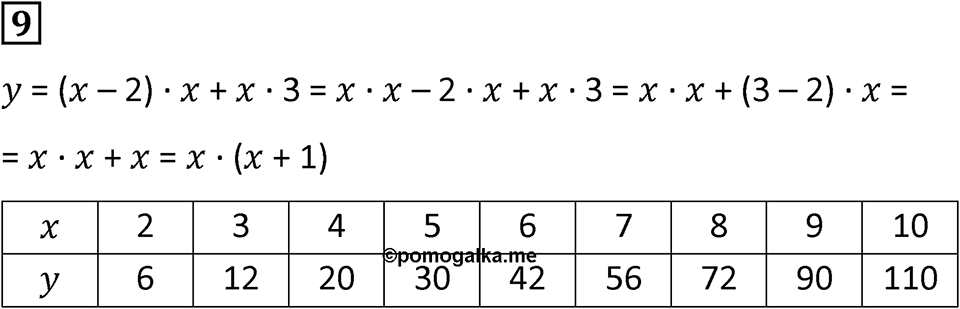 Часть 3 урок 7 номер 9 — решение 1