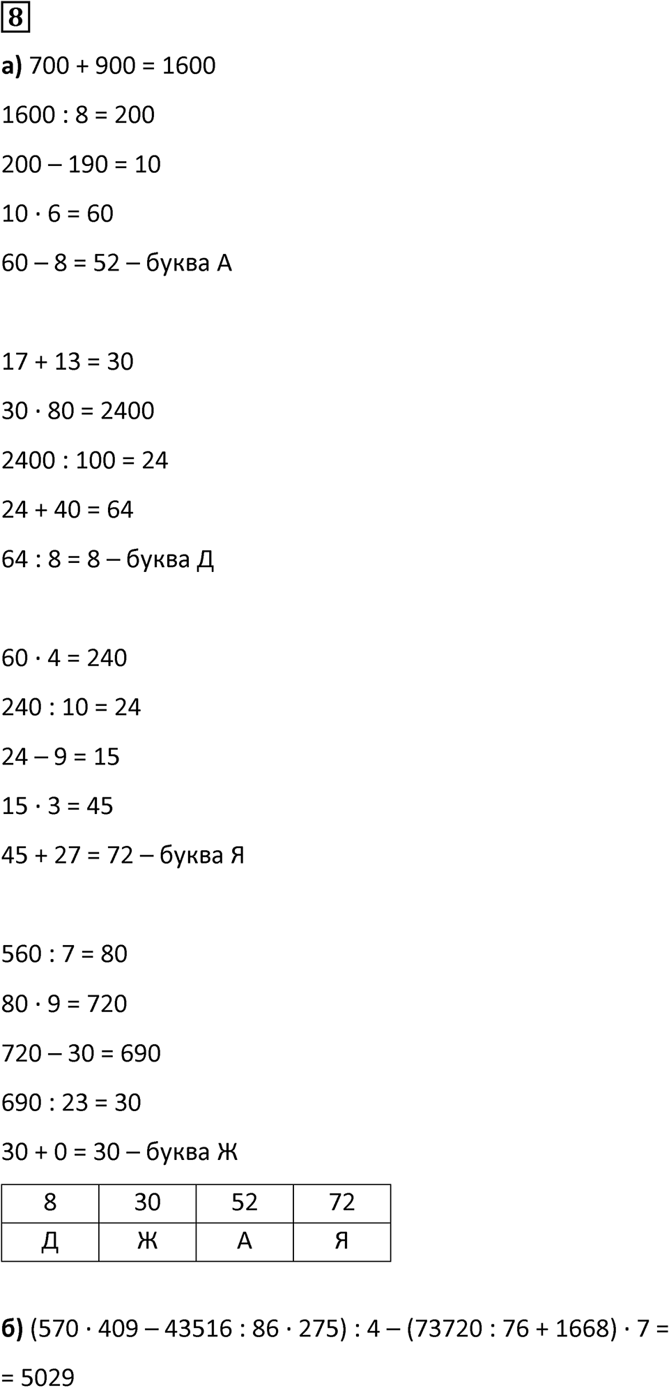 Часть 2 урок 12 номер 8 — решение 1