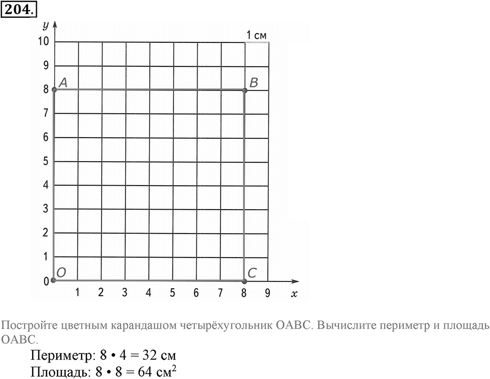 Часть 1. Страница 61-63. Вспоминаем пройденное. Номер №204 — решение 1