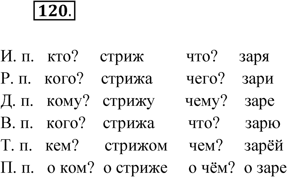 Упражнение №120 — решение 1