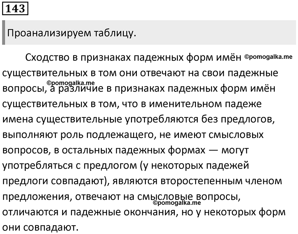 Упражнение 143 — решение 1