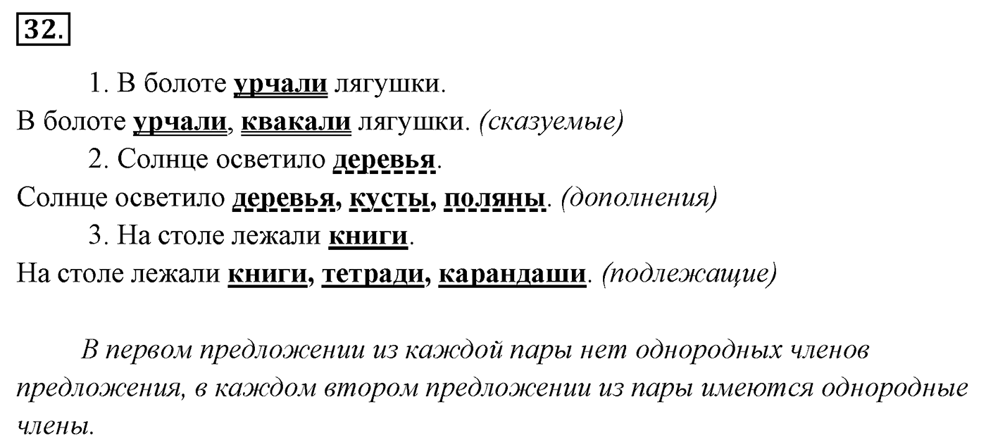 Упражнение 32 — решение 3