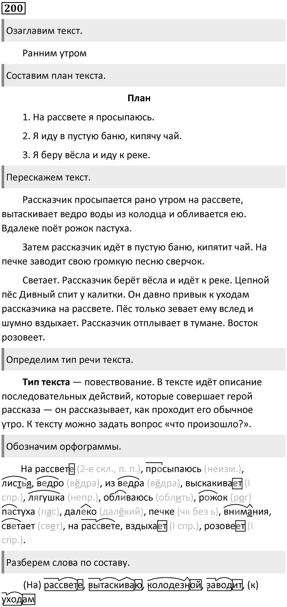 Упражнение №200 — решение 1