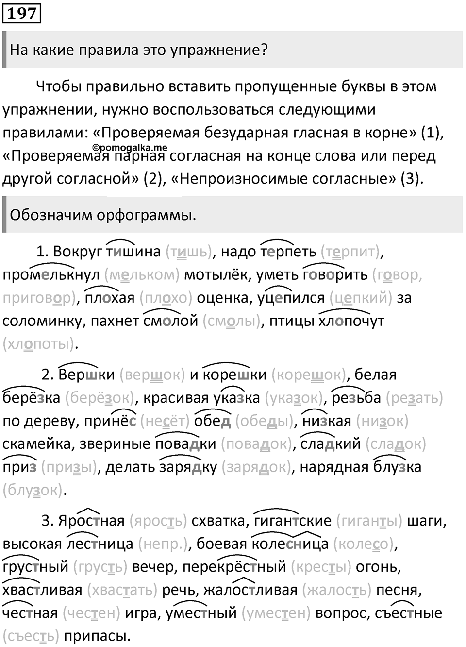 Упражнение №197 — решение 1