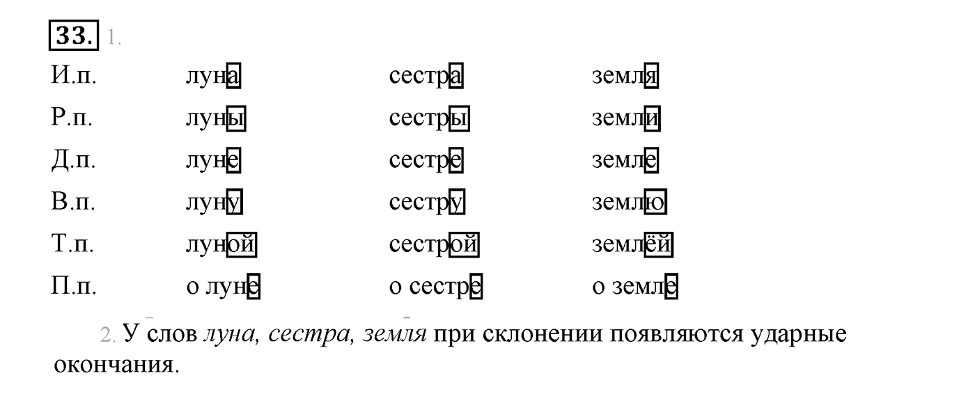Упражнение №33 — решение 2
