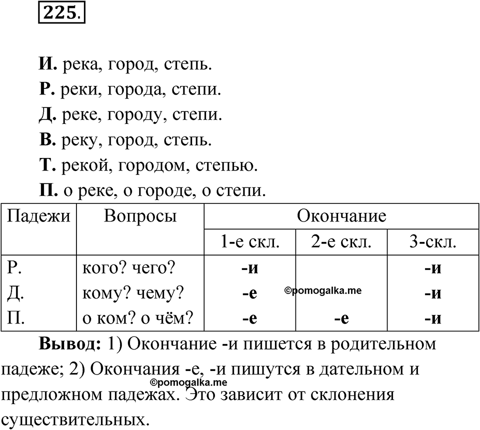 Упражнение №225 — решение 1