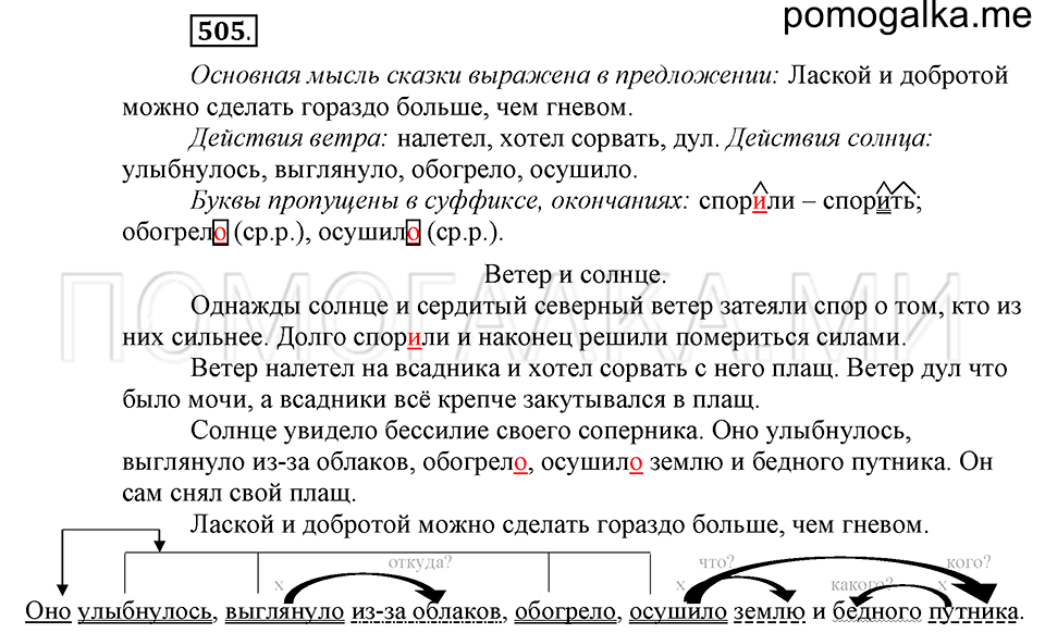 Упражнение №505 — решение 2