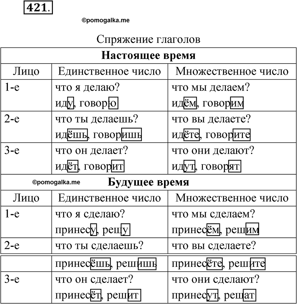 Упражнение №421 — решение 1