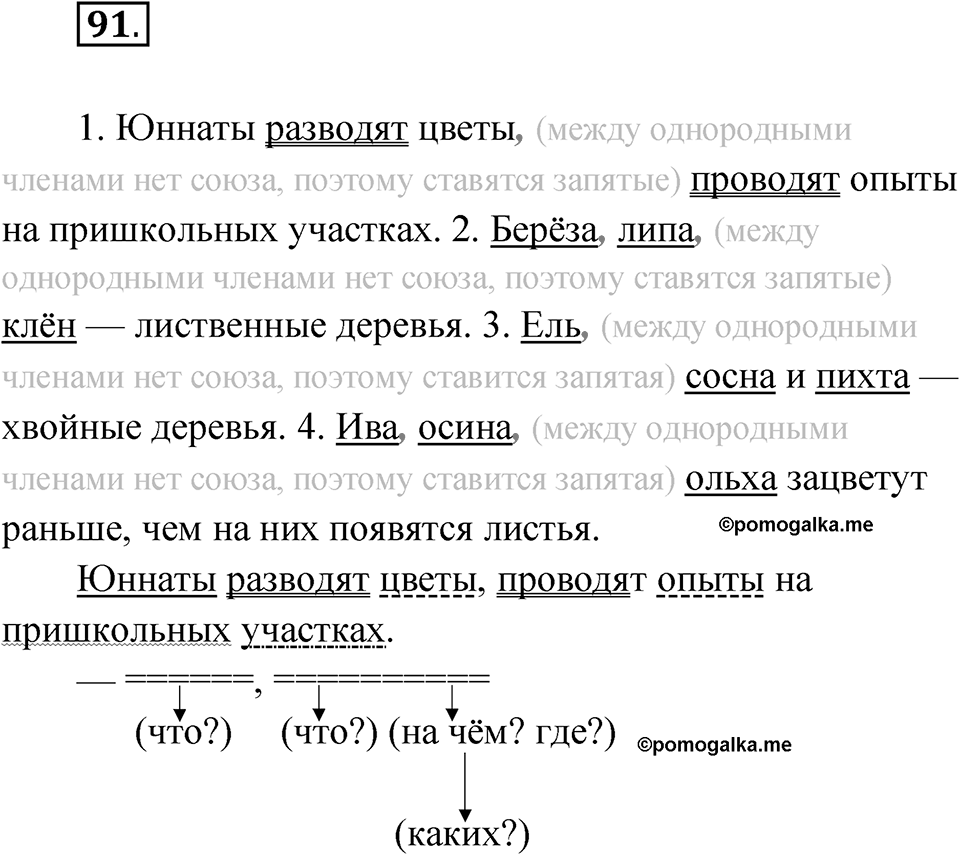 Упражнение №91 — решение 1