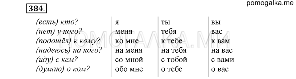 Упражнение №384 — решение 2