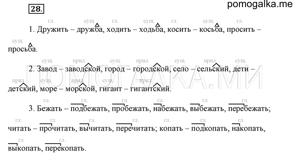 Упражнение №28 — решение 2