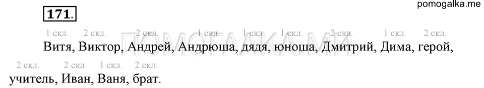 Упражнение №171 — решение 2