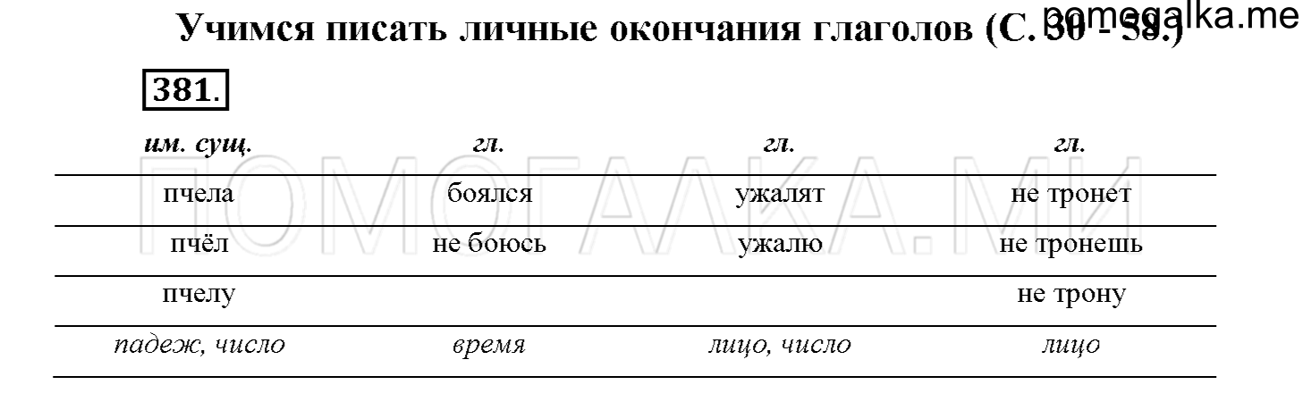 Упражнение №381 — решение 1