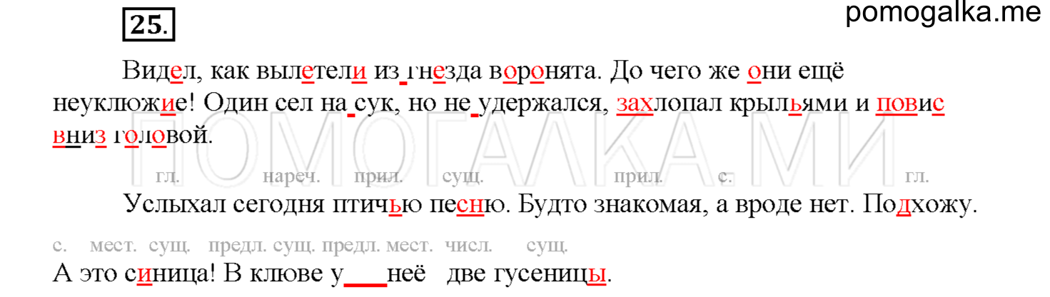 Упражнение №25 — решение 1