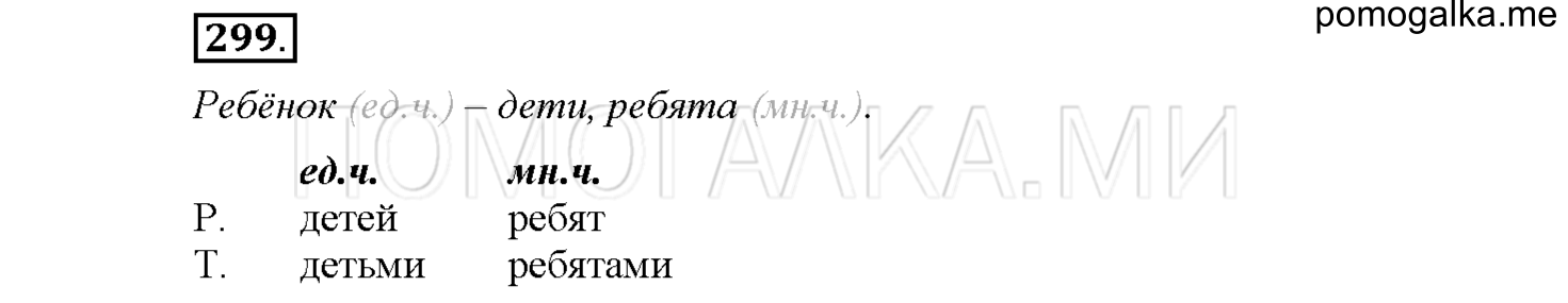 Упражнение №299 — решение 1