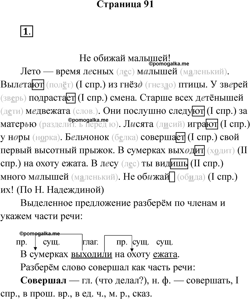 Страница 91 — решение 1