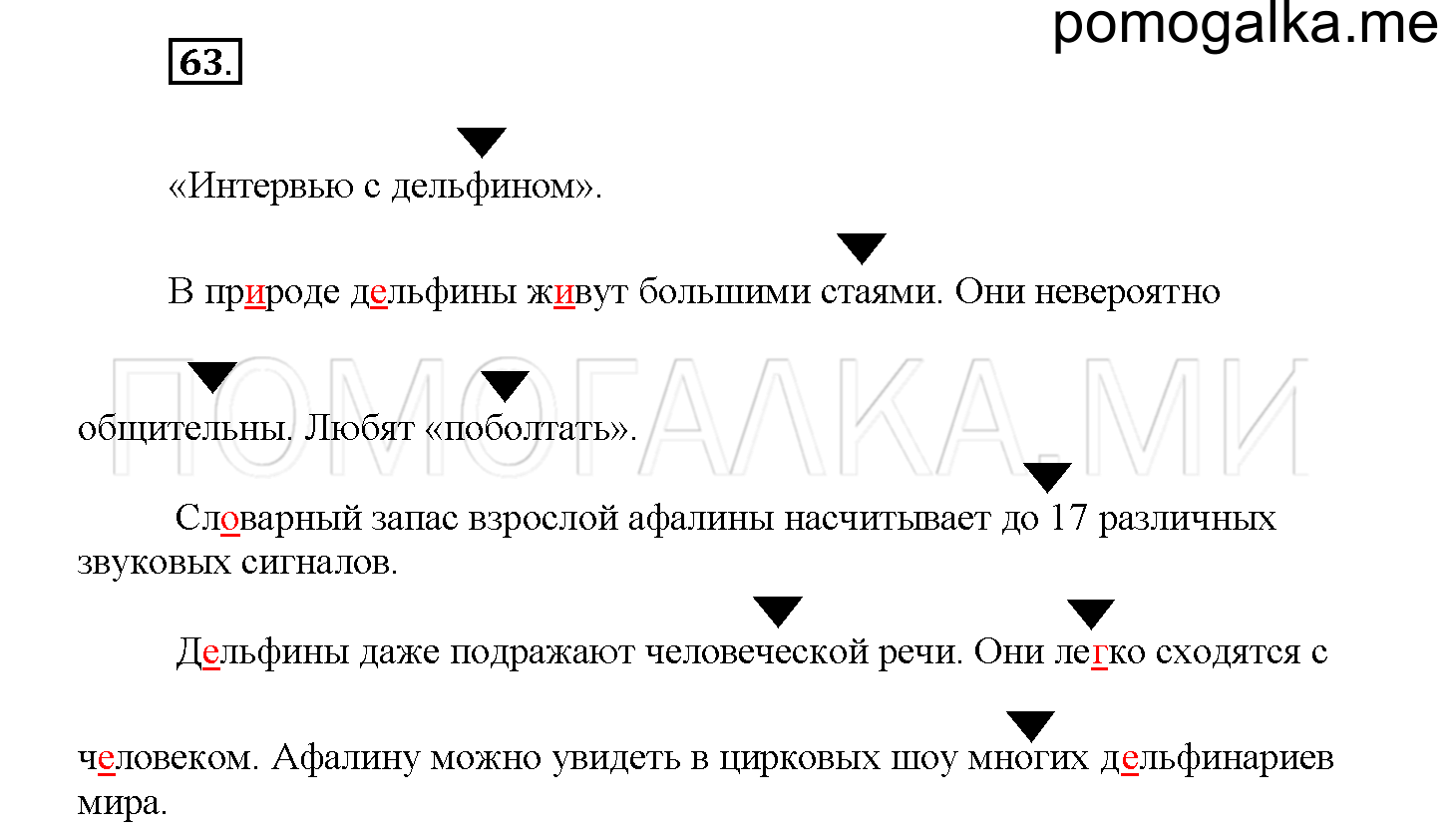 Упражнение №63 — решение 1