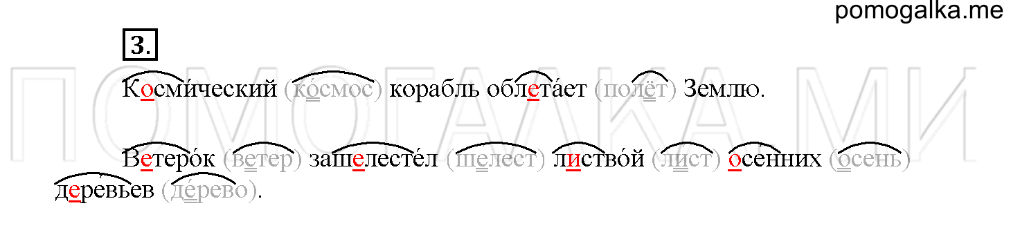 Страница 40. Школа грамотея, упражнение №3 — решение 1