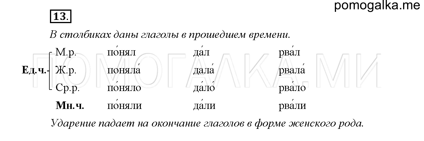 Упражнение №13 — решение 1