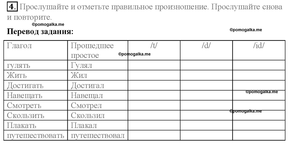 Module 9. Modern living. Страница 108-109. 9b. It was great!. Задание №4 — решение 1