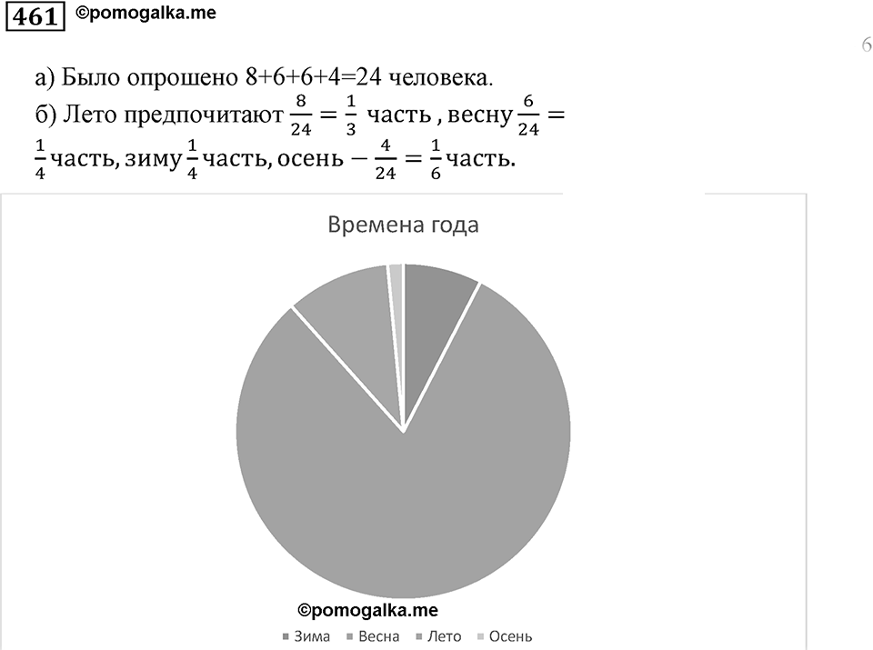 Часть 1. Номер 461 — решение 1