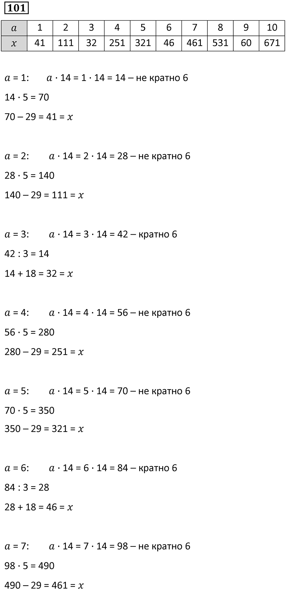 Номер 101 — решение 1
