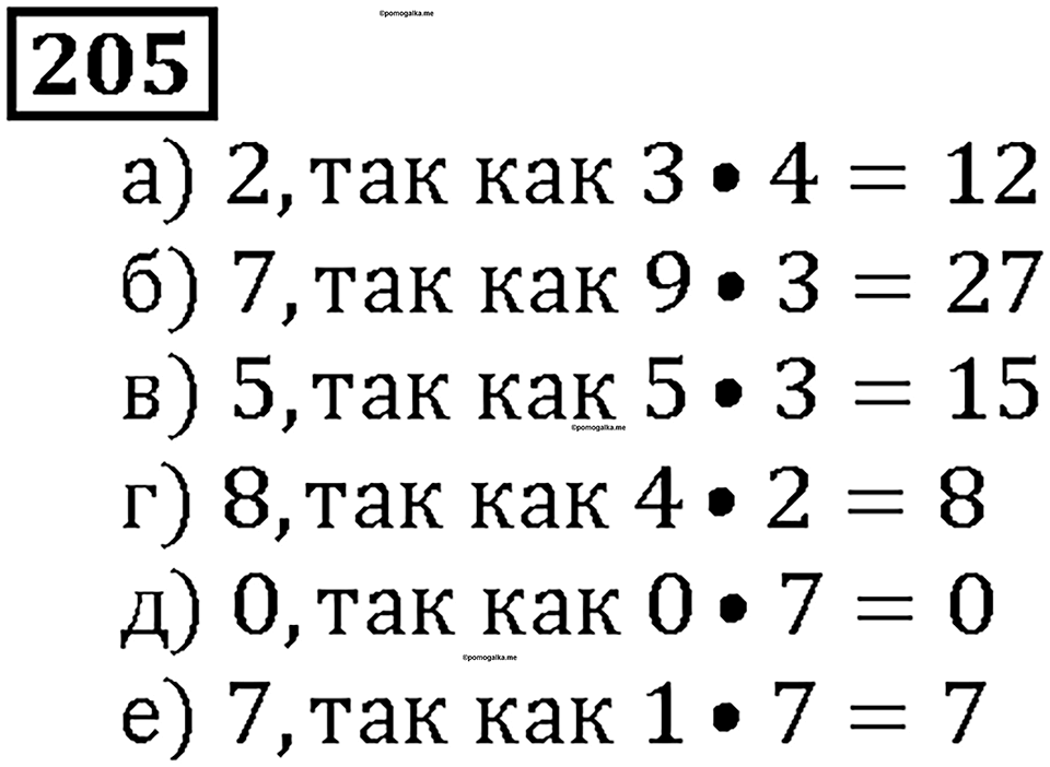Номер 205 — решение 1