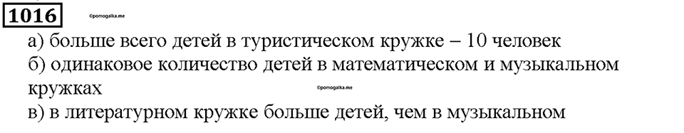 Номер 1016 — решение 1
