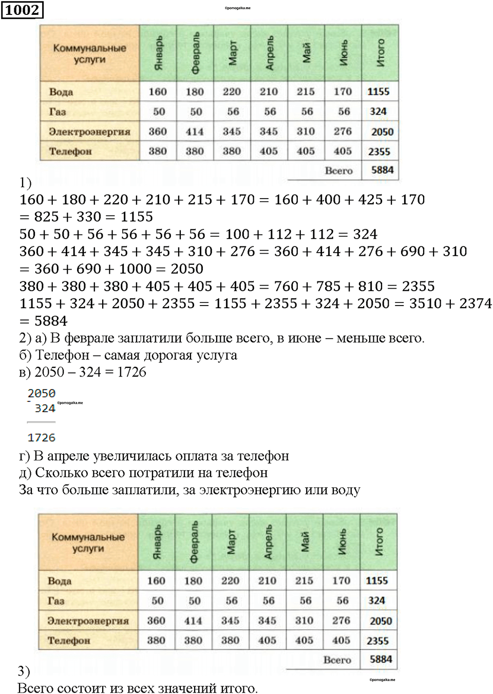 Номер 1002 — решение 1