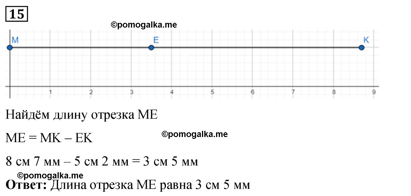Вариант 1 Номер 15 — решение 1
