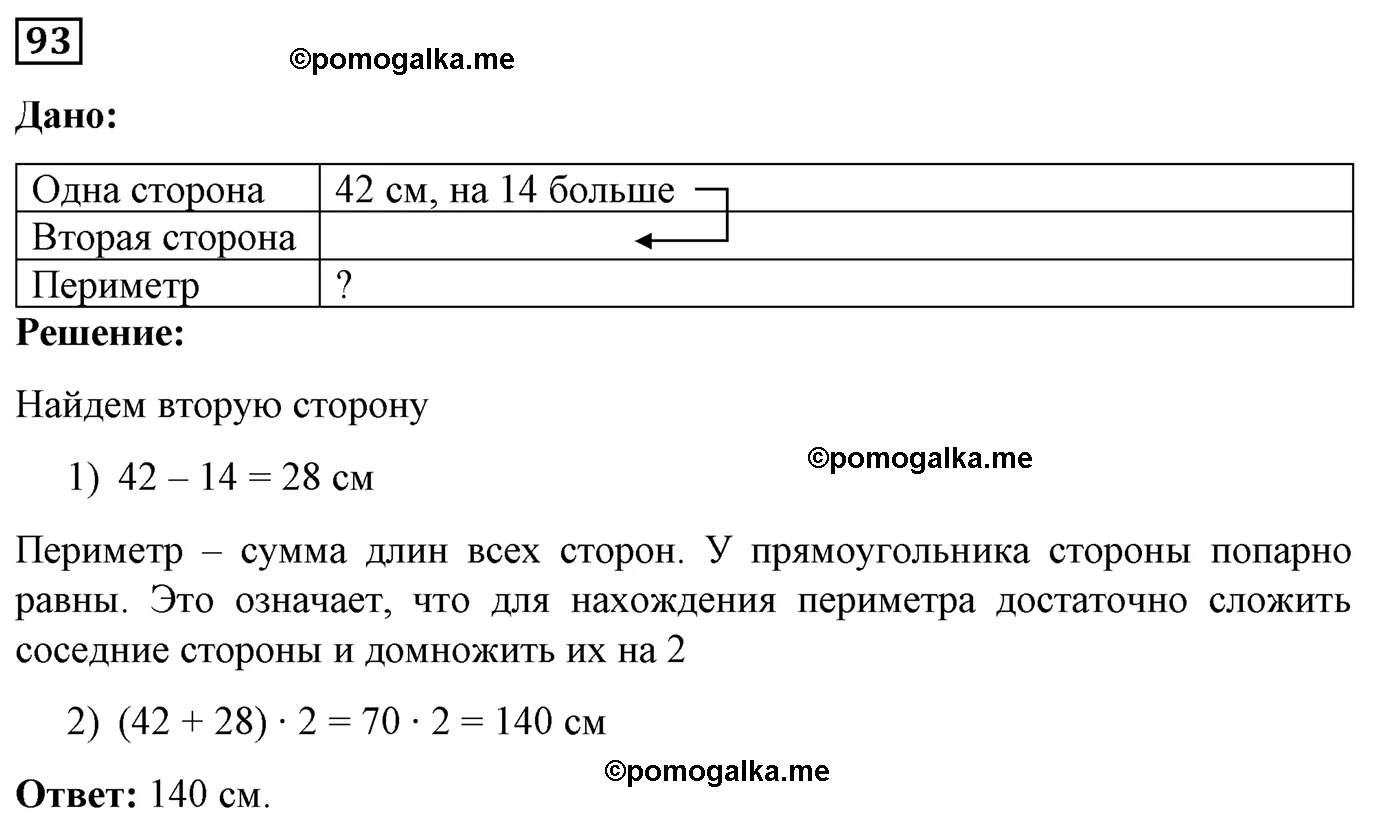 Вариант 2 Номер 93 — решение 1