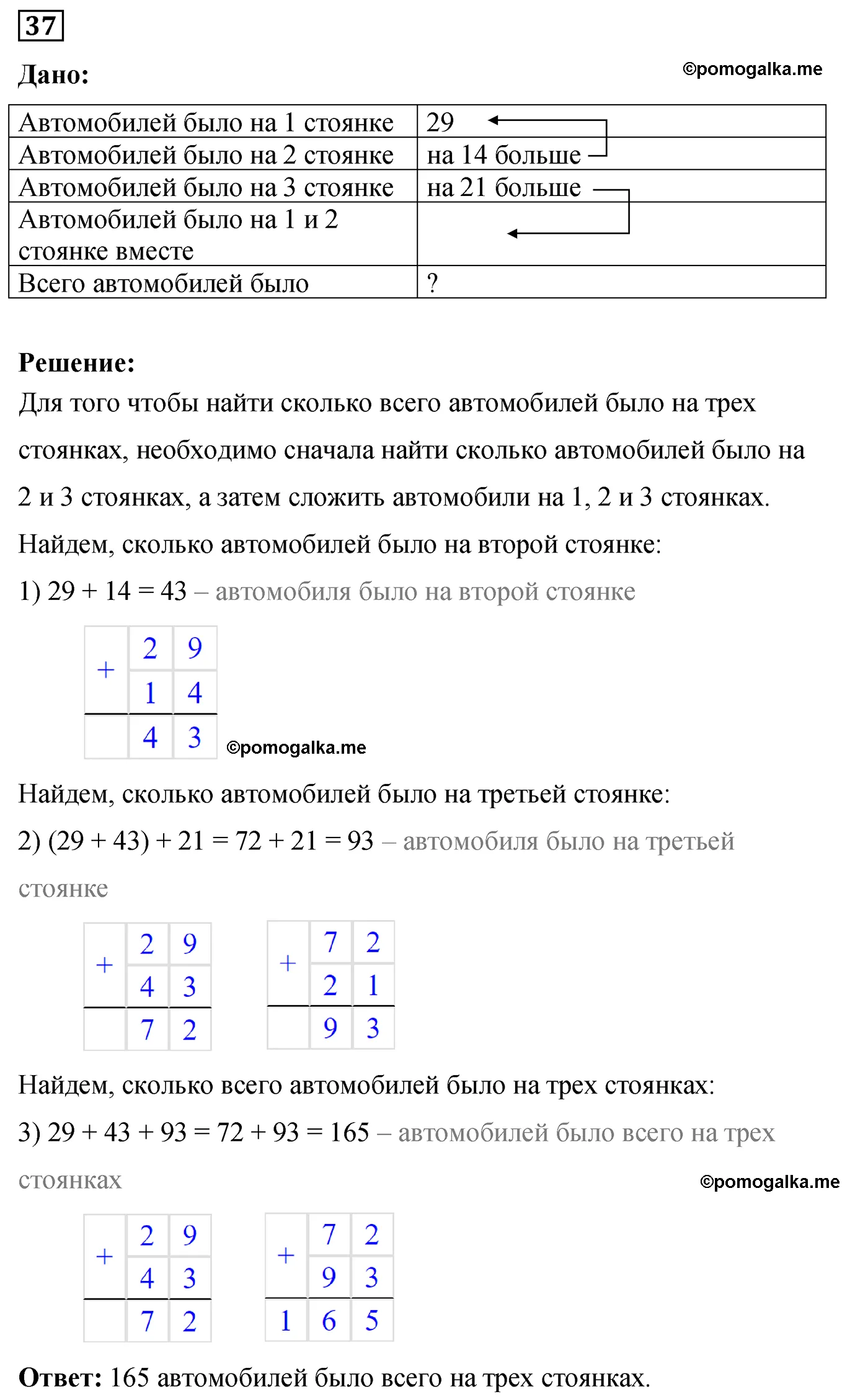 Вариант 3 Номер 37 — решение 1