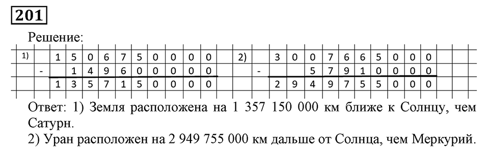 Номер 201 — решение 2