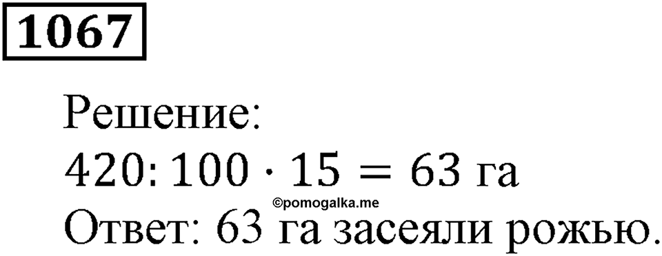 Номер 1067 — решение 3