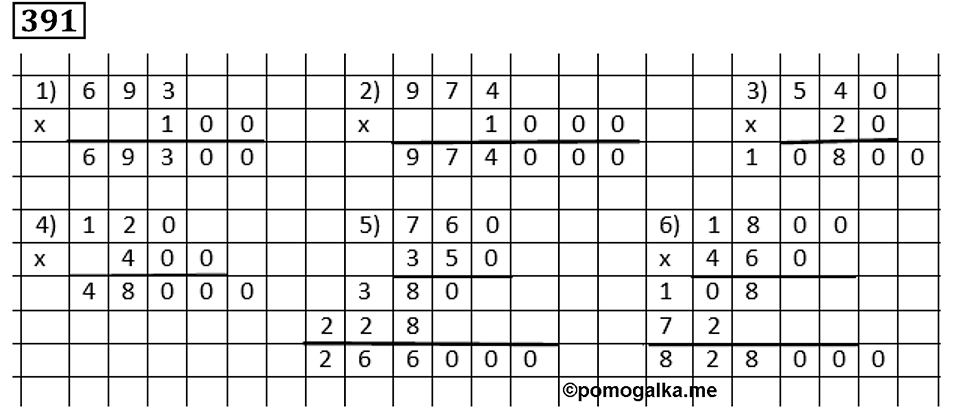 Номер 391 — решение 3