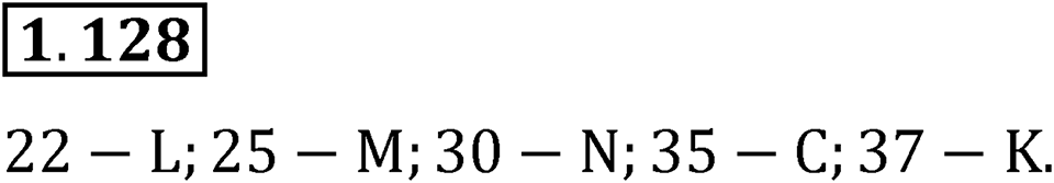 Номер 1.128 — решение 1