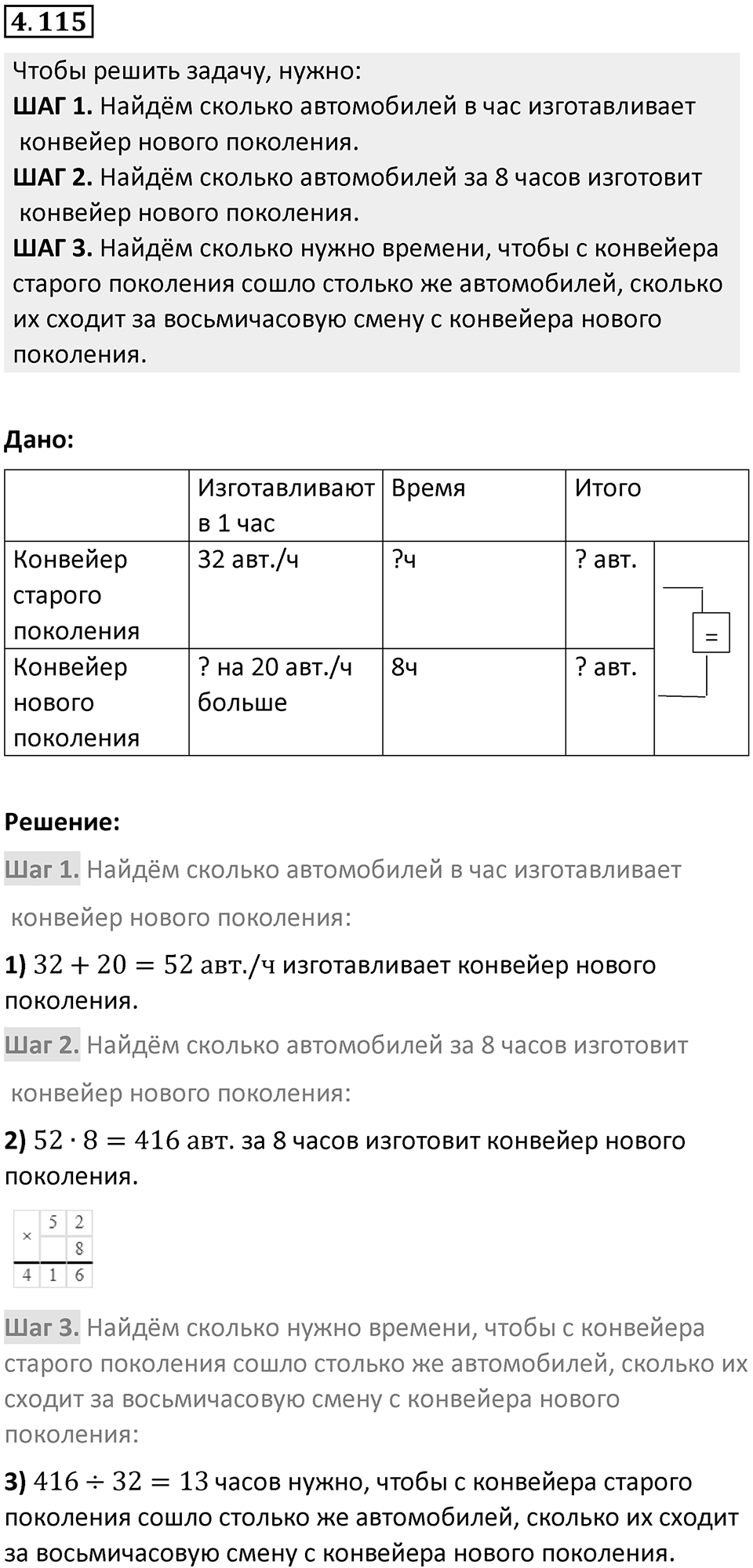 Номер 4.115 — решение 1