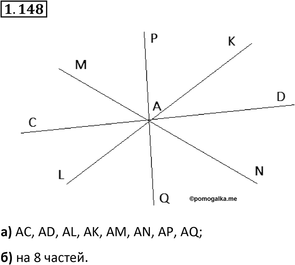 Номер 1.148 — решение 1